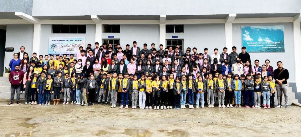 Straightway Higher Secondary School, Mokokchung two-day spiritual commenced in the school campus on June 16. (Morung Photo) 